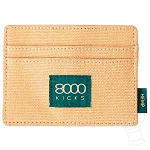 SKINNY HEMP WALLET 8000KICKS BEGE