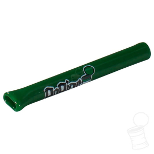 TIP DE VIDRO HIPPIE BONG POPIPE VERDE BOCAL 6 MM 5.5 CM