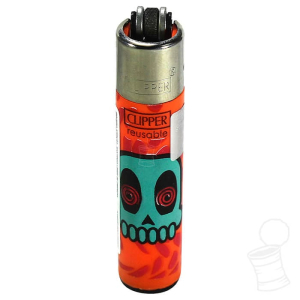 ISQUEIRO CLIPPER MINI SKULL LIFE – 2