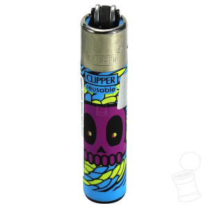 ISQUEIRO CLIPPER MINI SKULL LIFE – 3