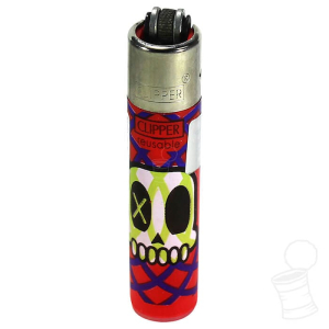 ISQUEIRO CLIPPER MINI SKULL LIFE – 4