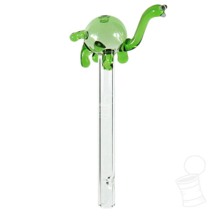 TIP DE VIDRO D BROTHER GREEN DINO 7CMX6MM