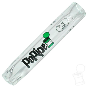 TIP DE VIDRO HIPPIE BONG POPIPE BOMBA 10 MM 5.5 CM