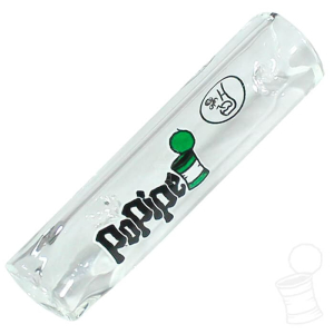 TIP DE VIDRO HIPPIE BONG POPIPE BOMBA 14 MM 5.5 CM