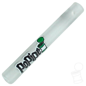 TIP DE VIDRO HIPPIE BONG POPIPE LISO 7 MM 5,5 CM – SANDBLAST