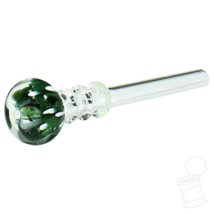 TIP DE VIDRO D BROTHER IMPLOSION VERDE E BRANCO 7CMX6MM