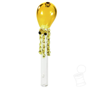 TIP DE VIDRO D BROTHER ÂMBAR OCTOPUS 7CMX6MM