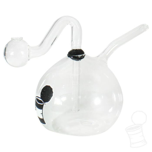 OILBONG V8 GLASS POPIPE CRYSTAL BALL FULL MOON