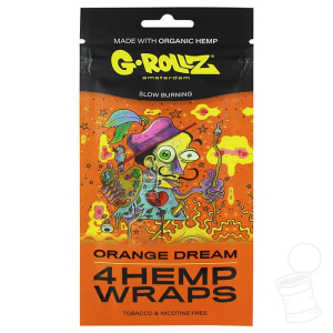 SEDA G ROLLZ HEMP WRAPS C/4 – ORANGE DREAM