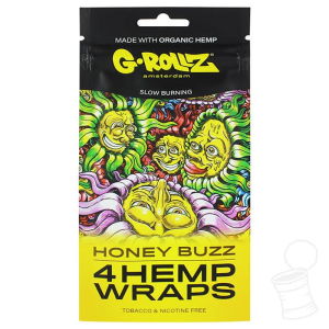 SEDA G ROLLZ HEMP WRAPS C/4 – HONEY BUZZ