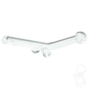 TIP DE VIDRO D BROTHER CLEAR LONG DICK  8CMX6MM