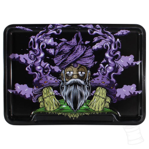 BANDEJA BOX METAL SADHU PURPLE MUSHROOMS