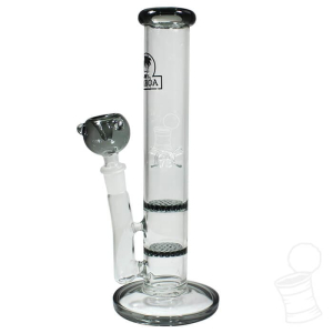 ICEBONG DE VIDRO NA BOA HONEYCOMB DUPLO CINZA 14