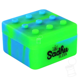 POTINHO DE SILICONE SADHU LEGO 25ML 4+1 – AZUL E VERDE