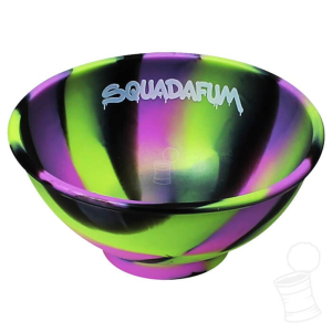 CUIA SILICONE SQUADAFUM VERDE PRETO E ROSA