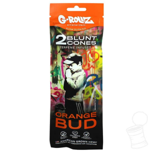 SEDA G ROLLZ BANKSY GRAFFITI 2 X BLUNT CONES TERP INFUSED ORANGE BUD