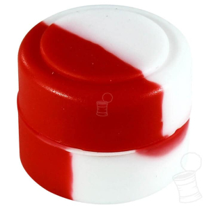 POTINHO MINI 2ML VERMELHO E BRANCO