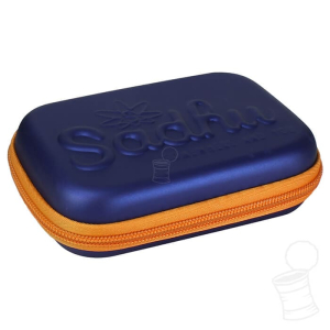 SADHU CASE IMPERMEÁVEL MÉDIO AZUL METÁLICO E LARANJA