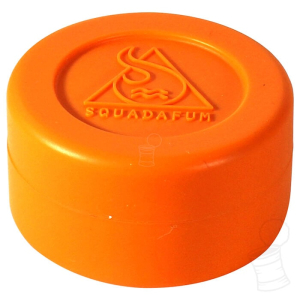 POTINHO SILICONE SQUADAFUM MÉDIO NOVO LARANJA