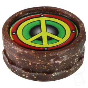 DICHAVADOR FIBRA DE COCO MINI RASTA PEACE