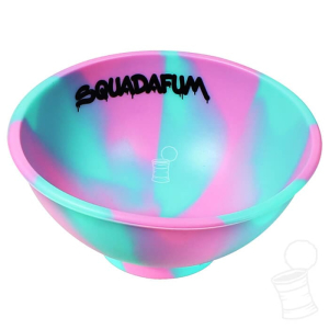 CUIA SILICONE SQUADAFUM VERDE ÁGUA E ROSE