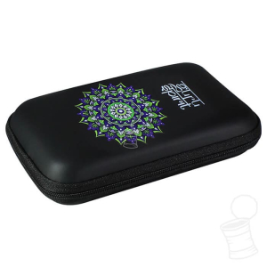 GURU SPIRIT CASE MÉDIO – MANDALA VERDE E ROXO