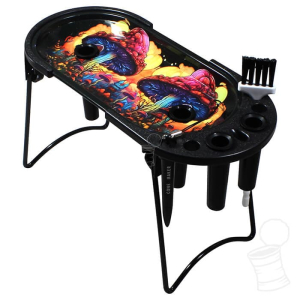 BANDEJA DE METAL OVAL COM CARREGADOR DE CONE – MAGIC MUSHROOM