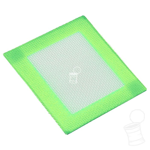 TAPETE DE SILICONE SADHU 11 X 8,5 CM VERDE