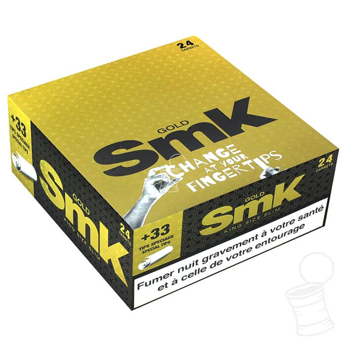 raw life factory KING　SMOKE　GOLD　kinoco付 CX. SEDA SMOKING KING SIZE SMK GOLD + TIPS - Popipe