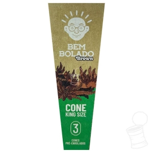 SEDA CONES BEM BOLADO BROWN KS LARGE 3