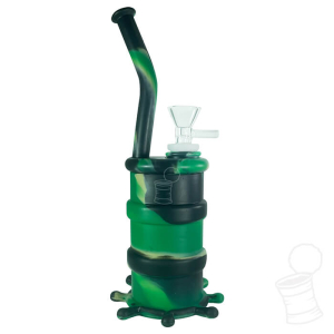 BONG DE SILICONE MS 119 BARRIL CAMUFLADO