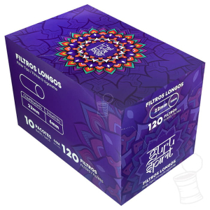 CX. FILTRO GURU SPIRIT LONGO 6X22MM (ROXO)