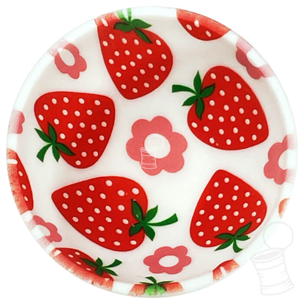 CUIA DE SILICONE BRANCA MR BABA MORANGO