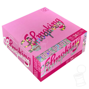 CX. SEDA SMOKING KING SIZE ROSE QUARTZ
