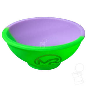 MINI CUIA DE SILICONE MR BABA LILÁS E VERDE