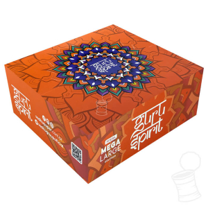 CX. TIPS GURU SPIRIT BRANCA MEGA LARGE 60X51MM