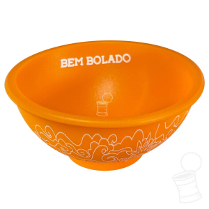 CUIA DE SILICONE BEM BOLADO LARANJA